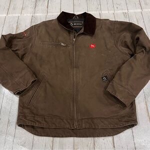 Dri-Duck 5087 Outlaw Boulder Cloth Jacket with Corduroy Collar Sz L